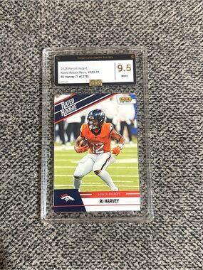 Broncos RJ Harvey Rookie GAS 9.5